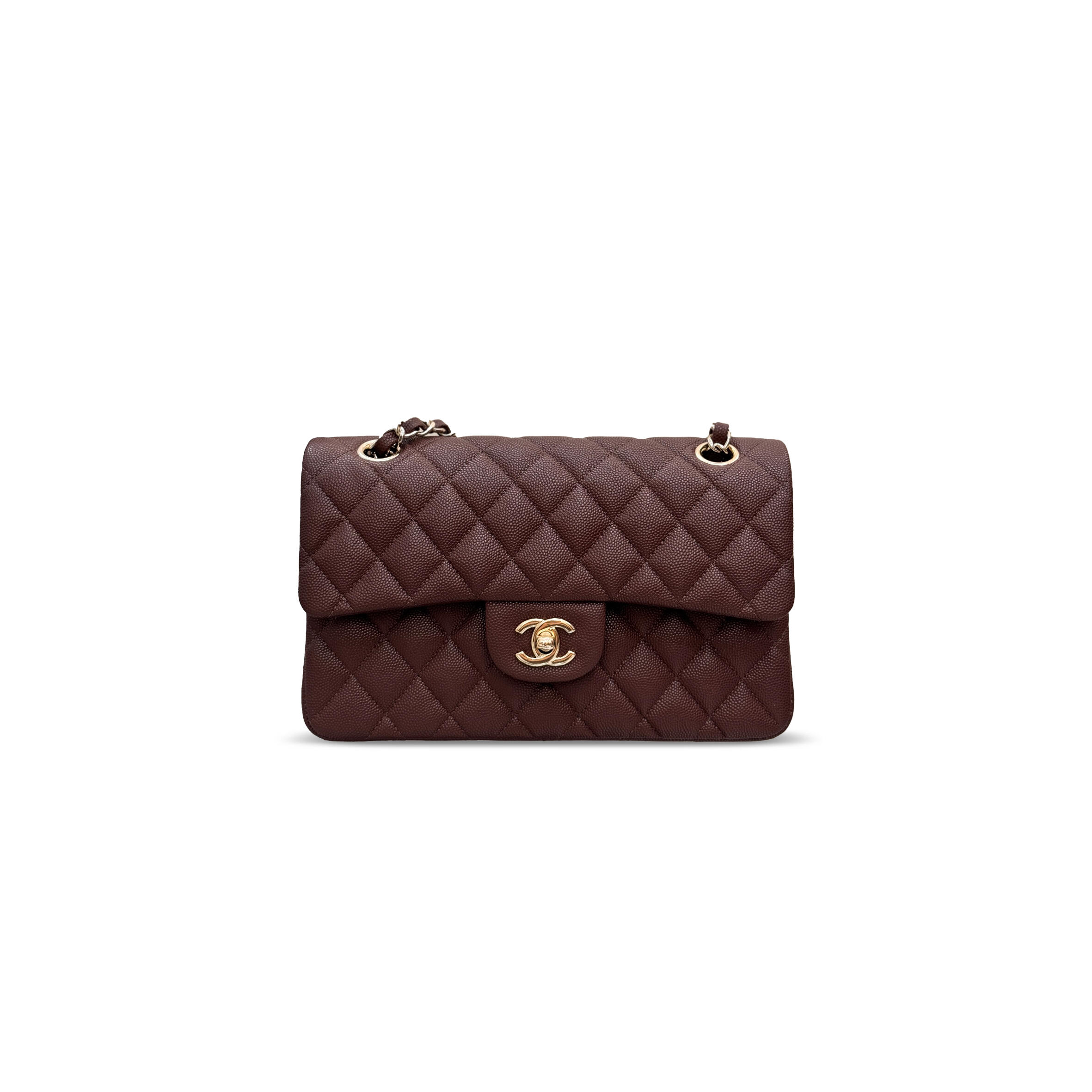 CHANEL MASTER CAVIAR SMALL CLASSIC FLAP (23*13*6cm)